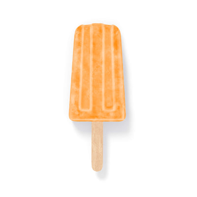 Peach Ice Popsicle