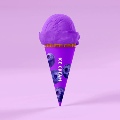 Blueberry Ice Cream