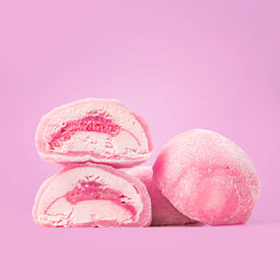 Raspberries Mochi Ice Cream