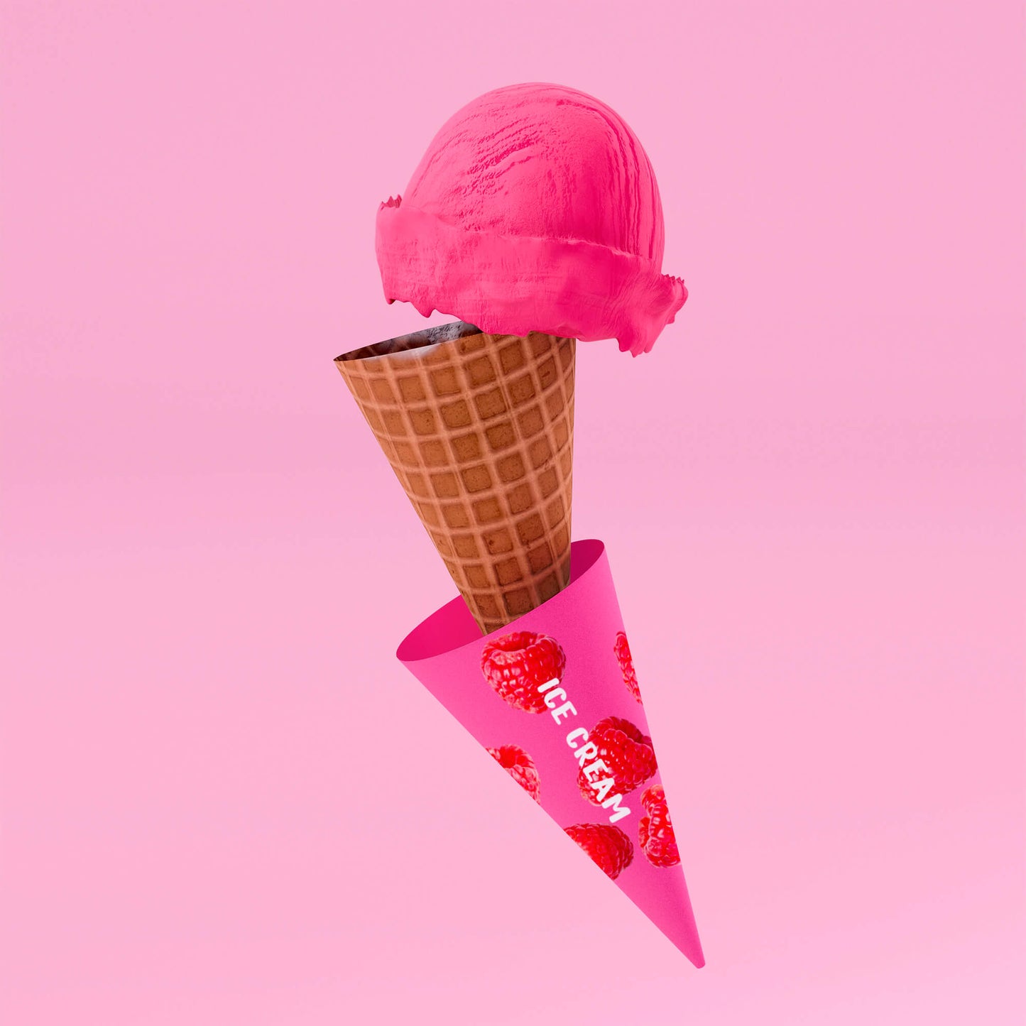 Raspberry Ice Cream